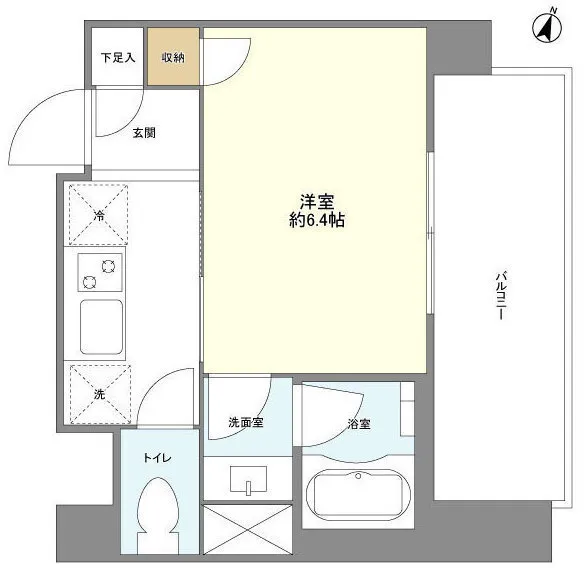 Orchid Residence Shinagawa - Floor Plan - ["Plan", "Floor plan", "Wood flooring"]