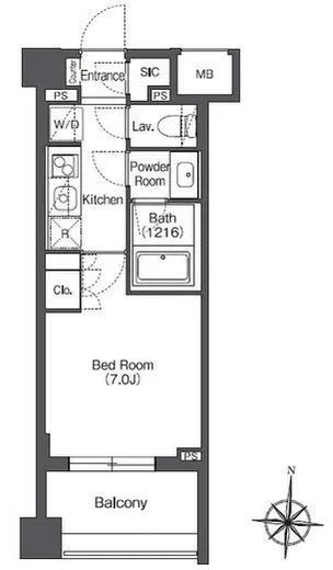 ORSUS Honjo Azumabashi - Floor Plan - []