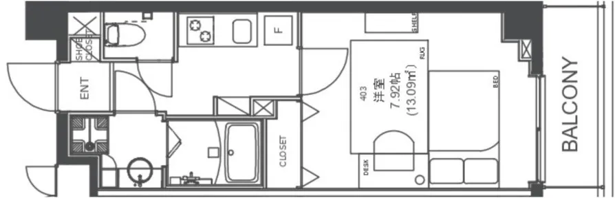 Hmlet Nakano Shinbashi - Floor Plan - []