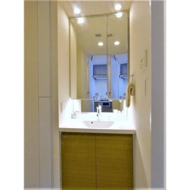 Grantail Yoyogi - Interior - ["Mirror", "Tap", "Sink"]