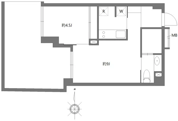 Beljure Takanawa - Floor Plan - ["White", "Plan", "Diagram"]