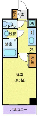 Maison De Ville Shinagawa - Floor Plan - ["Apartment"]