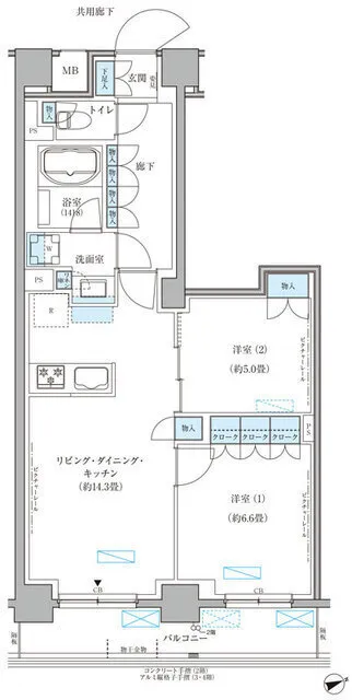 Park Axis Bunkyo Hongo - Floor Plan - ["Diagram", "Plan", "Floor plan"]