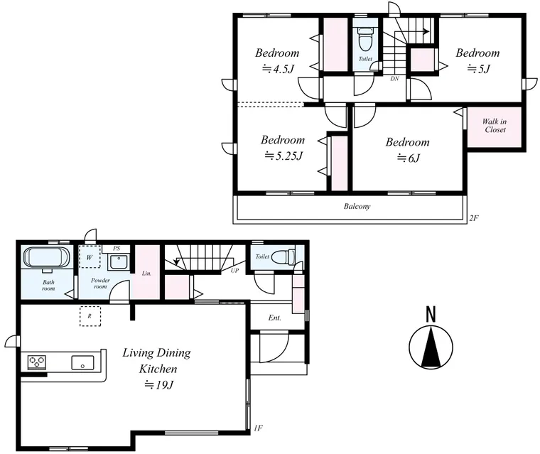 1-24-31 Daimachi, Hachioji City, Tokyo - Floor Plan - ["Plan", "Floor plan", "Technical drawing"]