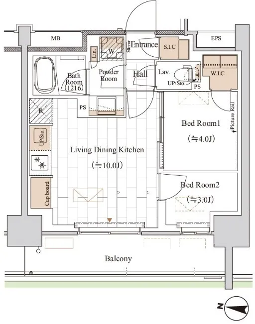 Blanchiesta Kiba - Floor Plan - ["Plan", "Diagram", "Floor plan"]