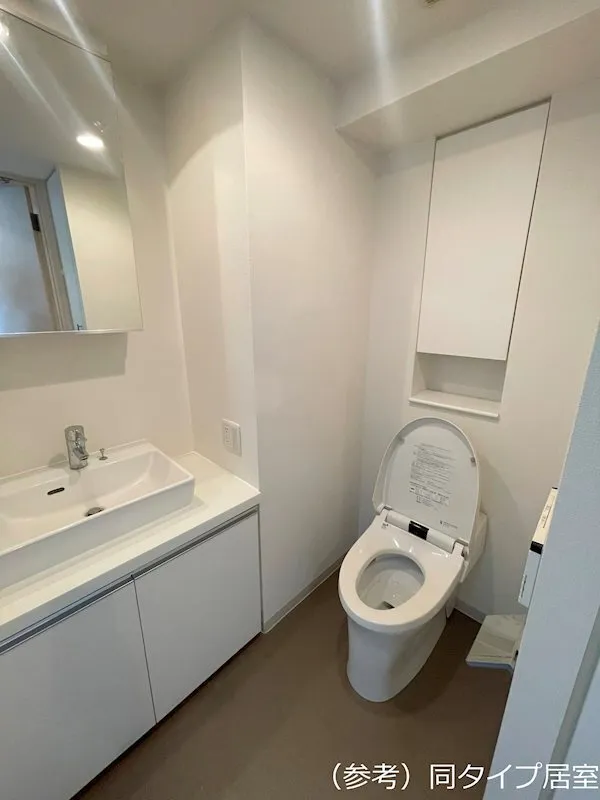 Shinagawa East - Interior - ["Plumbing fixture", "Floor", "Flooring"]