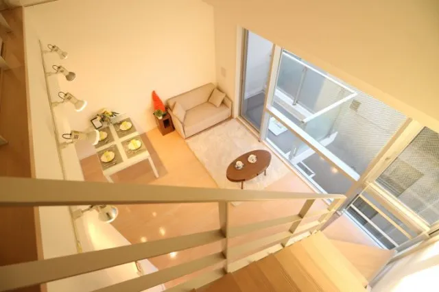 Prime Urban Ichigaya Nakanocho - Interior - ["Building", "Wood", "Stairs"]