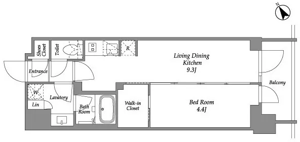 Season Flats Omorinishi - Floor Plan - []