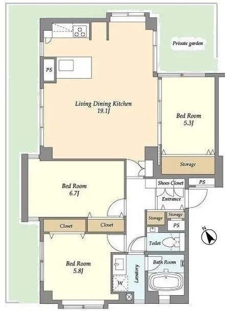 Takanawa Heights - Floor Plan - ["Floor plan", "Plan", "Design"]