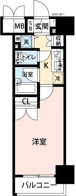 Mynavi STAY Miraie Kanda Jimbocho Grand Avenue - Floor Plan - []