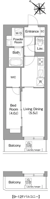 Comforia Liv Toyosu Canal - Floor Plan - []