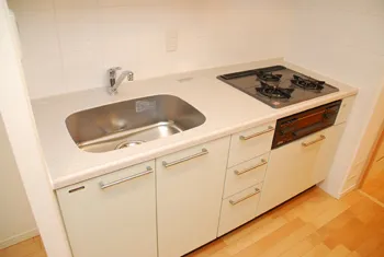 Esty Maison Toyosu Residence - Interior - ["Kitchen", "Kitchen Sink", "Major appliance"]