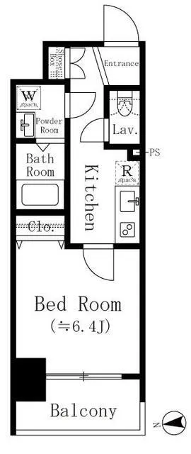 SG Court Otsuka Station - Floor Plan - ["Rectangle", "Font", "Parallel"]