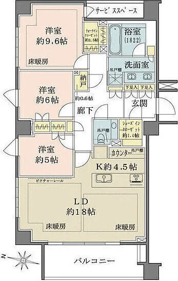 The Parkhouse Chiyoda Rokubancho - Floor Plan - ["Diagram", "Plan", "Floor plan"]