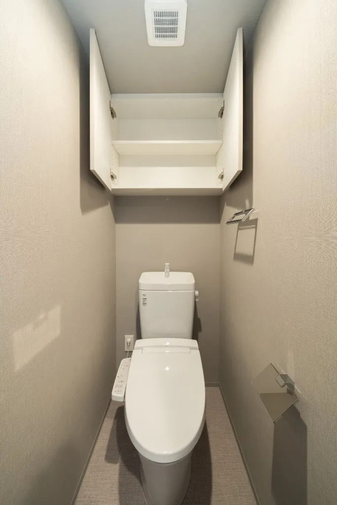 Wilterrace Morishita 4-Chome - Interior - ["Toilet seat", "Plumbing fixture", "Flooring"]