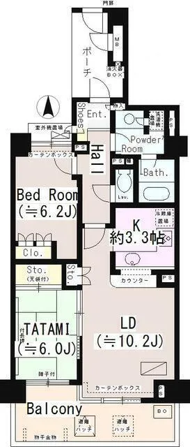 Park Heim Nakanosakaue - Floor Plan - ["Floor plan", "Diagram", "Plan"]