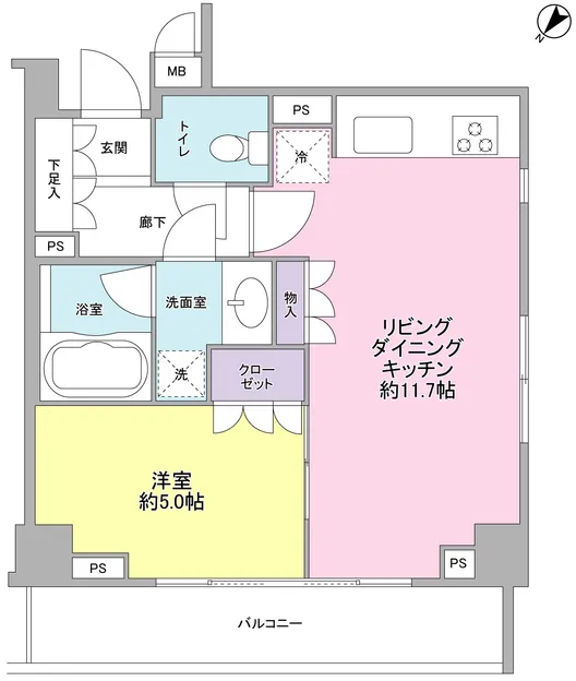 Saint-Pies Nezu - Floor Plan - ["Floor plan", "Text", "Line"]