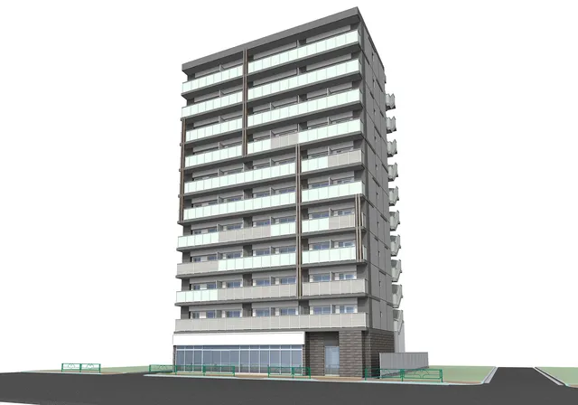 Quintet Kinshi Park - Exterior - ["Building", "Skyscraper", "House"]