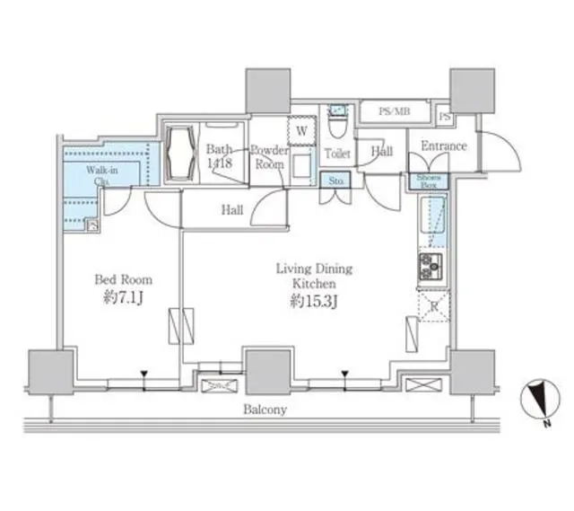 Belle Face Shibaura Tower - Floor Plan - ["Floor plan", "Plan", "Diagram"]