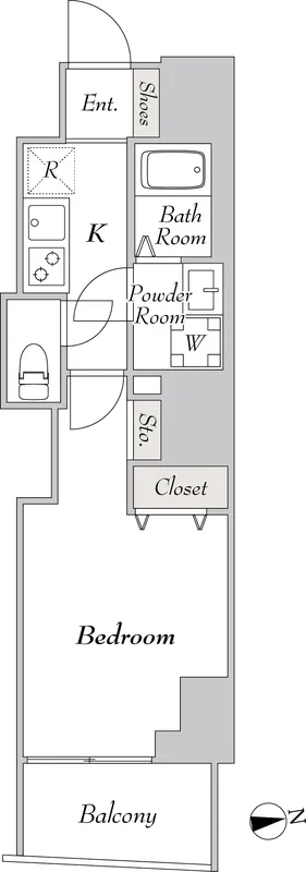 Ethid Ichigaya Yakuoji - Floor Plan - []