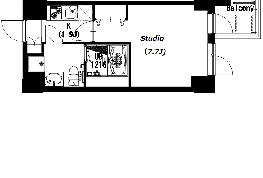 Estime Maison Oshiage - Floor Plan - ["Parallel", "Font", "Rectangle"]