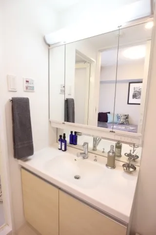 Proud Flat Hatchobori - Interior - ["Bathroom Sink", "Plumbing fixture", "Flooring"]