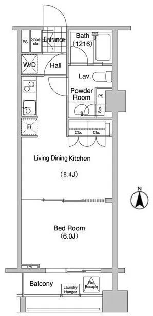 Comforia Oyama - Floor Plan - ["Rectangle", "Font", "Parallel"]