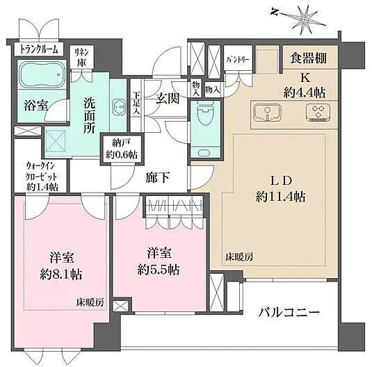 The Parkhouse Chiyoda Rokubancho - Floor Plan - ["Plan", "Floor plan", "Diagram"]