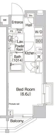 Proud Flat Fujimidai - Floor Plan - []