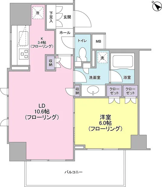 Rugente Takanawadai - Floor Plan - ["Floor plan", "Text", "Plan"]