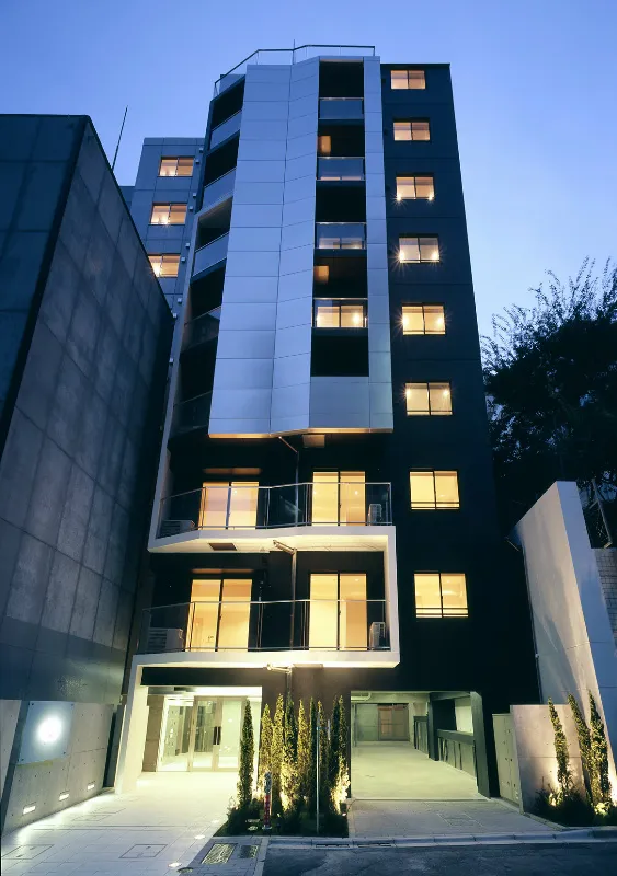 Castalia Azabujuban - Exterior - ["Building", "Architecture", "Condominium"]