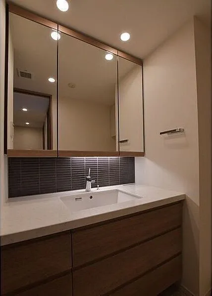 Park Court Yoyogi Hatsudai - Interior - ["Wood", "Mirror", "Interior design"]