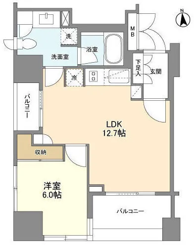 LaSante Azabu-Juban - Floor Plan - ["Floor plan", "Plan", "Diagram"]