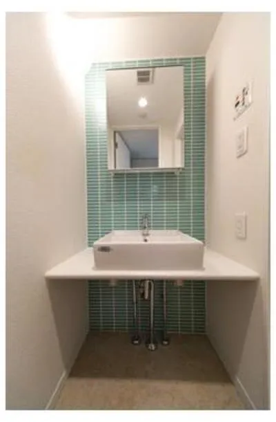 Takimi House NIshi-Waseda - Interior - ["Plumbing fixture", "Bathroom Sink", "Sink"]