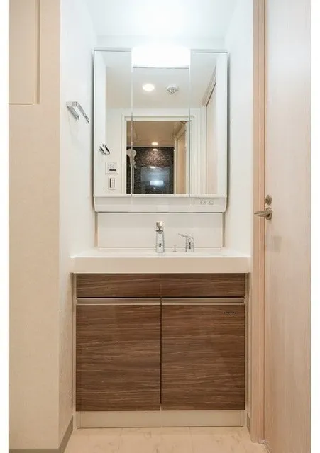 Comforia Liv Bunkyo Gokokuji - Interior - ["Flooring", "Wood", "Bathroom cabinet"]