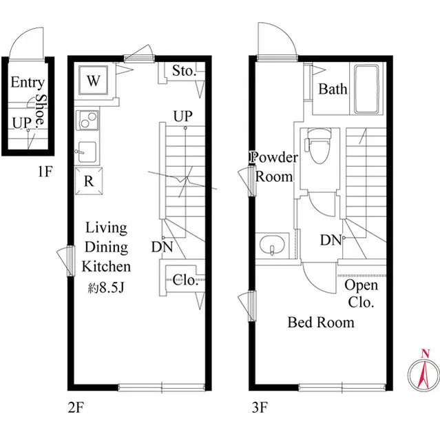 Brilliant Kanamecho - Floor Plan - ["Rectangle", "Schematic", "Font"]