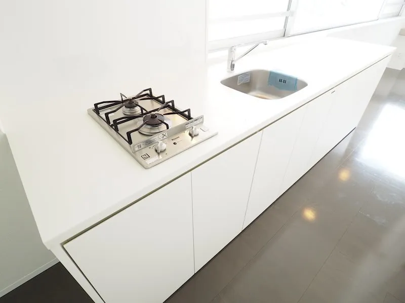 Residia Meguro Ⅲ - Interior - ["Cabinetry", "Kitchen sink", "Kitchen stove"]