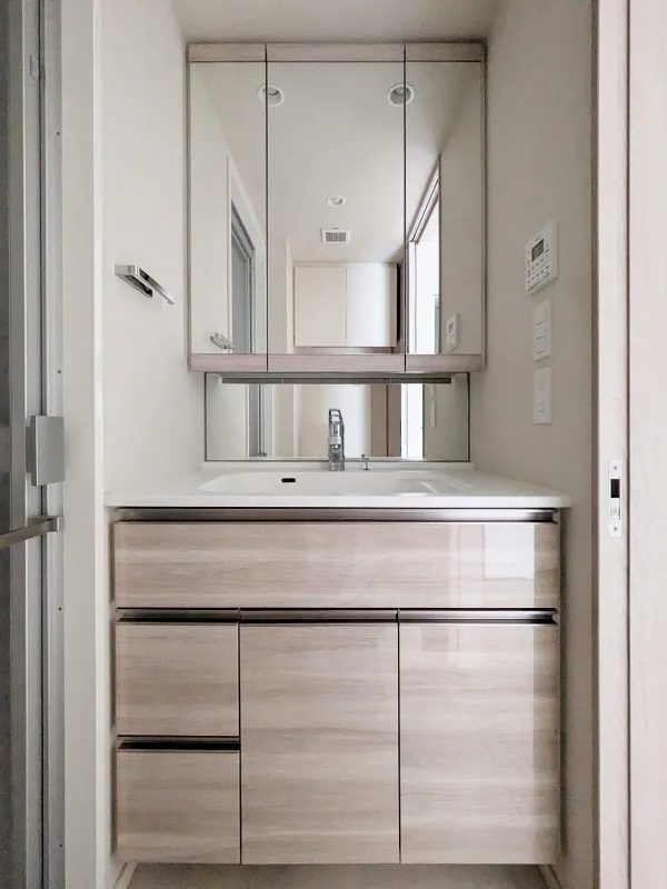 Park Homes Nihonbashi Tachibana Town - Interior - ["Bathroom cabinet", "Plumbing fixture", "Flooring"]