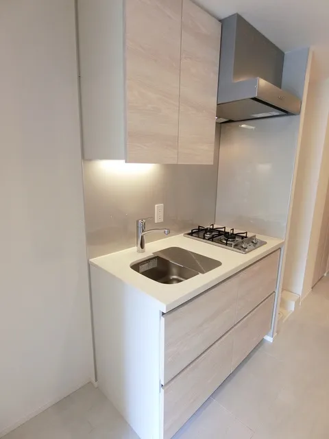 The Park Habio Tsukishima Front - Interior - ["Cabinetry", "Countertop", "Kitchen stove"]