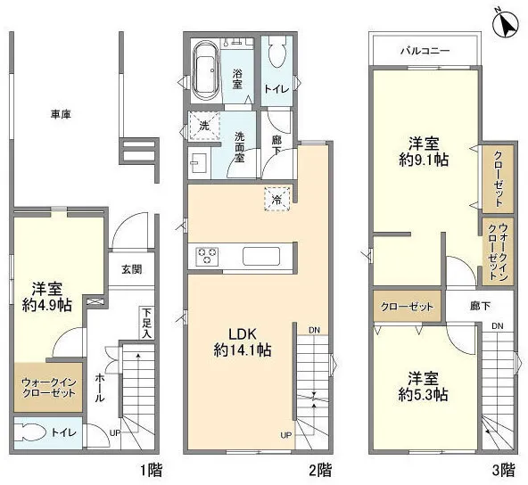 Kolet Kawaguchi Shibazukahara #03 - Floor Plan - ["Plan", "Floor plan"]