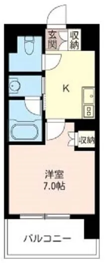 Orchid Residence Shinagawa - Floor Plan - ["Apartment", "Home Door"]