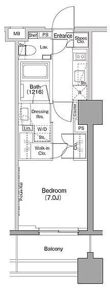 The Park Habio Kiba - Floor Plan - ["Diagram"]