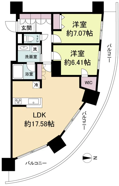 Due Namba South - Floor Plan - ["Design", "Plan", "Diagram"]