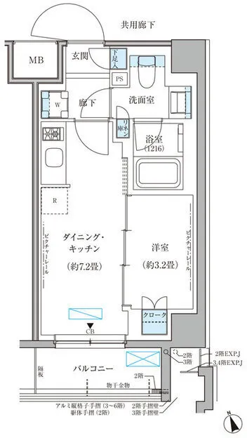 Park Axis Bunkyo Hongo - Floor Plan - ["Plan", "Diagram", "Floor plan"]