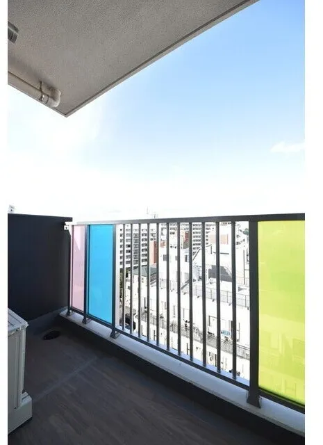Harmony Residence Rikugien - Interior - ["Apartment", "Balcony", "Glass"]