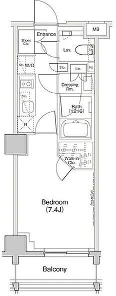 The Park Habio Shimokitazawa - Floor Plan - []