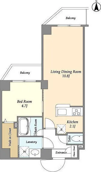 HF Shimoakatsuka Residence - Floor Plan - ["Diagram", "Plan", "Design"]