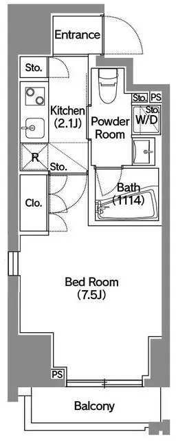 Este Shinjuku - Floor Plan - []