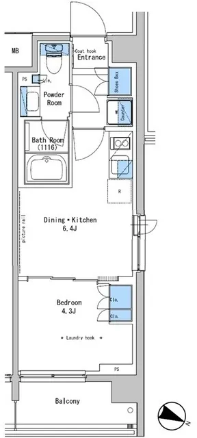 Lefon Progres Nakano Fujimicho The Residence - Floor Plan - []
