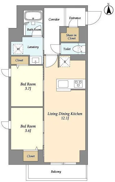 Due Oku - Floor Plan - ["White", "Floor plan"]